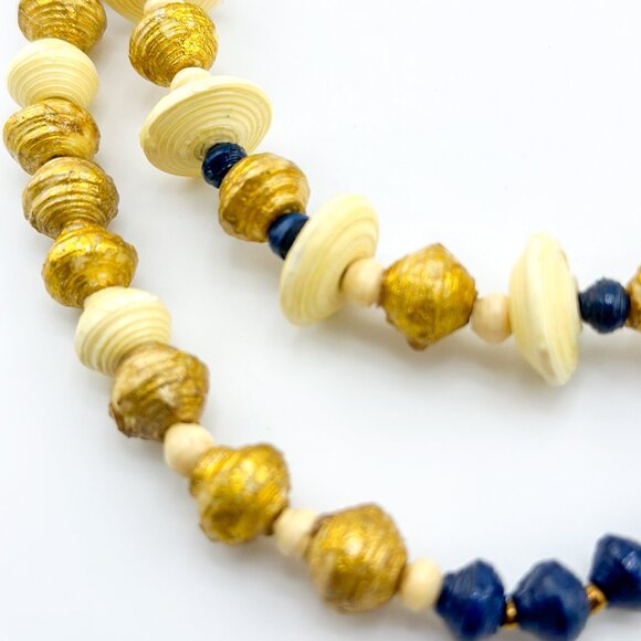 Noonday Collection Chateau Necklace Hand Made Boutique - Picture 2 of 4